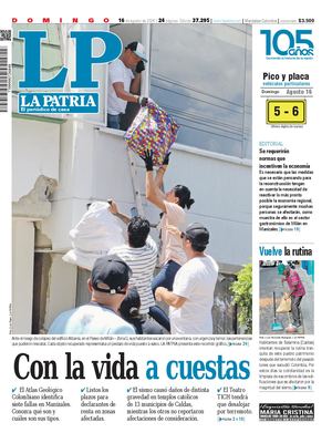 Portada 16 de agosto del 2026