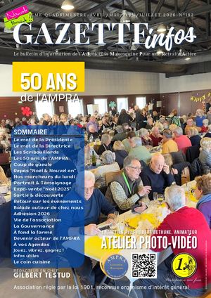 AMPRA Bulletin d'information n°182