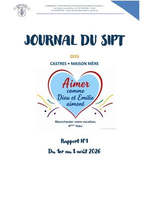 Fr Journal N°1 Sipt 2026