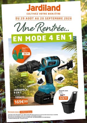 Catalogue Rentrée - Jardiland