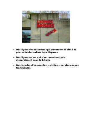 Lignes Brisees