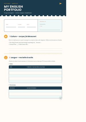 Portfolio Anglais Illustre 1