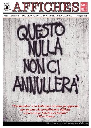 Affiches | Anno 1 - N. 6