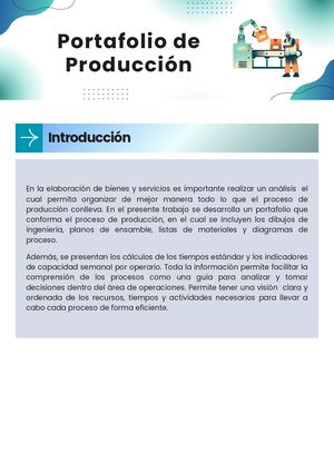 Portafolio Documento de producción