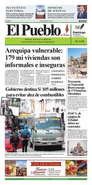2026 08 16 Diario El Pueblo Aqp