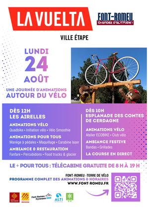Vuelta 2026 - Programme des animations