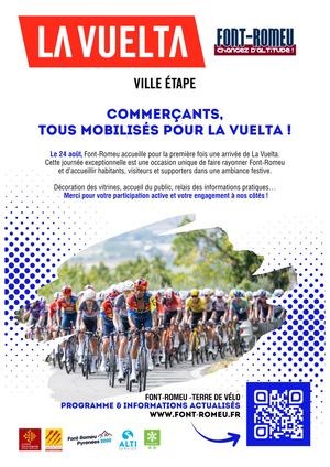 Vuelta 2026 _ Infos Commercants