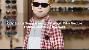 Kids' Sports Sunglasses for Baseball: Why Flexible Frames Matter on the Field
