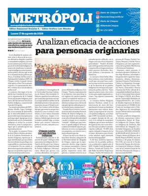 Metropoli Lunes 17 De Agosto 2026