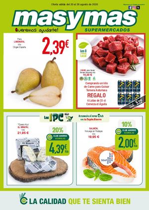 Oferta válida del 20 al 26 agosto de 2026