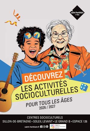 Activités des centres socioculturels 2026/2027
