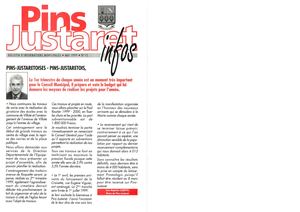 Bulletin Municipal de Pins-Justaret N° 15