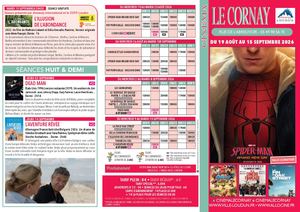 Programme ciné Cornay août septembre