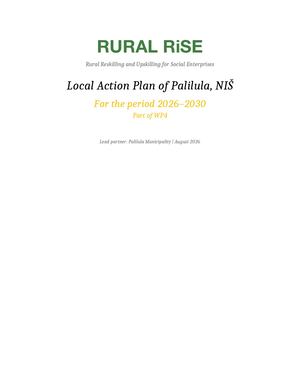 Local Action Plan of Palilula, NIŠ