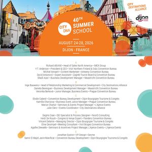 CityDNA Summer School Dijon 2026 Participants' List