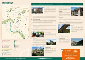 Visitez Bellac - plan de ville