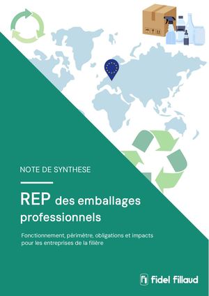 NOTE DE SYNTESE - REP Emballages professionnels | FIDEL FILLAUD | V2