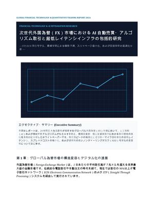 次世代外国為替（FX）市場におけるAI自動売買・アルゴリズム取引と超低レイテンシインフラの包括的研究