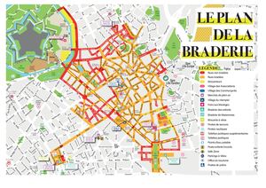 Plan 2026 de la Braderie de Lille