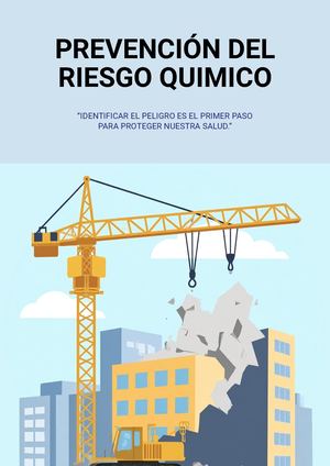 Cartilla Prevención Del Riesgo Quimico