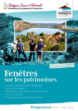 Fenêtres sur les patrimoines Sept à Dec