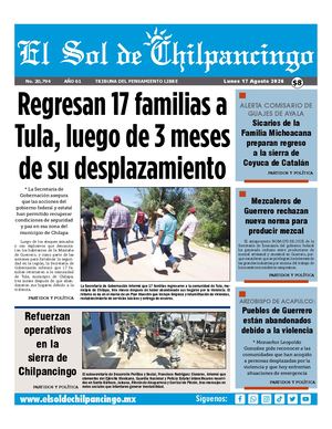 El Sol De Chilpancingo 17 Agosto 2026 Compressed