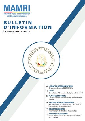 Volume 06 - BIMRI Octobre 2023