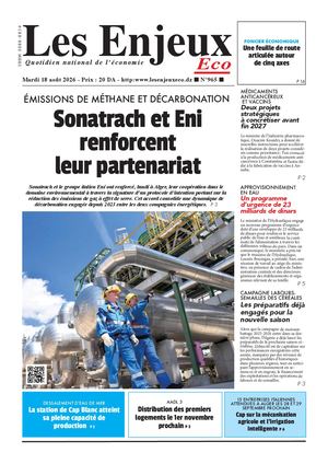 LES ENJEUX ECO N°965