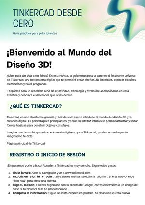 Tinkercad Desde Cero