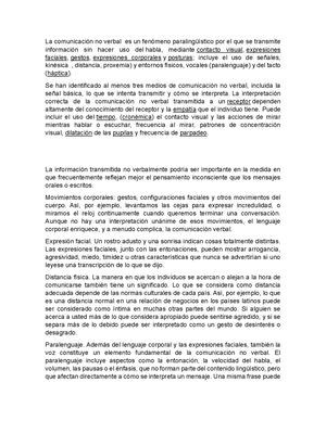 El paralenguaje un fenomeno comunicativo