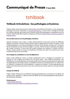 Tchibook Articulations : un guide en ligne sur les douleurs articulaires