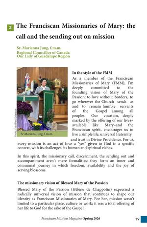 Les Franciscaines Missionnaires De Marie. Anglais