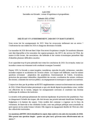 Retex 2026 Nathalie Delattre