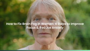 How to Fix Brain Fog in Women: 4 Steps to Improve Focus & Reduce Anxiety