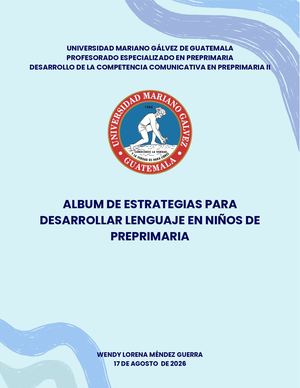 Album Estrategias De Lenguaje