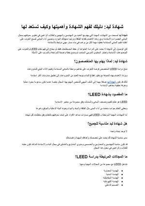 شهادة ليد دليلك لفهم الشهادة وأهميتها وكيف تستعد لها