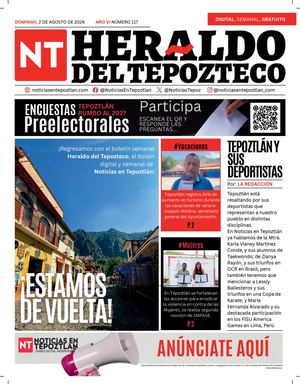 Heraldo del Tepozteco 117 | 2 de agosto de 2026