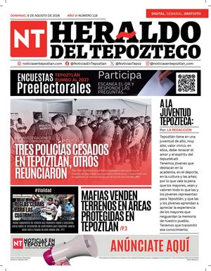 Heraldo del Tepozteco 118 | domingo, 9 de agosto de 2026