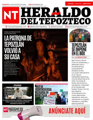 Heraldo del Tepozteco 119 | domingo, 16 de agosto de 2026