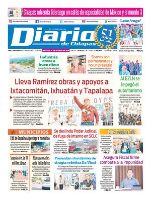 Portada, Martes 18 De Agosto De 2026