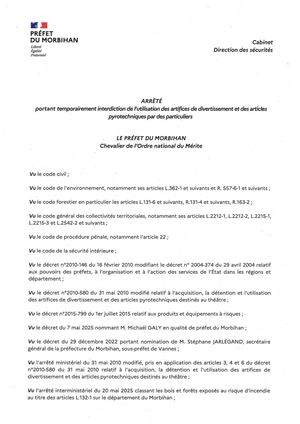 Ap Du 17 08 26 Portant Interdiction Utilisation Artifices Divertissement Et Pyrotechniques