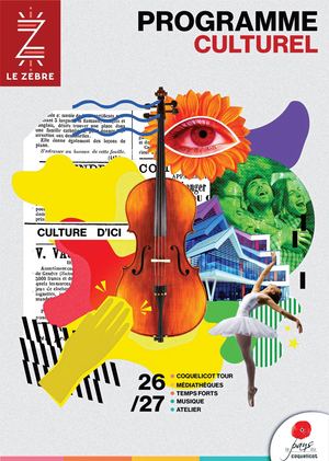 Programme Culturel Zèbres - Septembre 2026 à février 2027