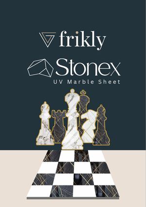 Frikly Stonex UV Marble Sheets Catalogue | 3mm UV Anti-Scratch PVC Marble Wall Cladding Designs