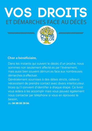 Livret Obseques Toulon