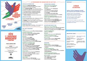 Programme de la fête de l’engagement associatif