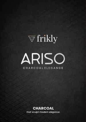 ARISO Charcoal Elegance by Frikly | Modern Decorative Charcoal Panel Collection