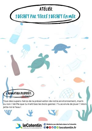 Atelier Déchets En Mer 1