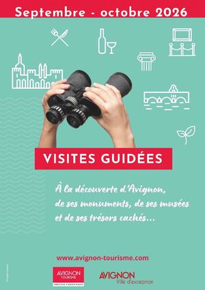 Avignon Visites Guidées Sept Oct 2026
