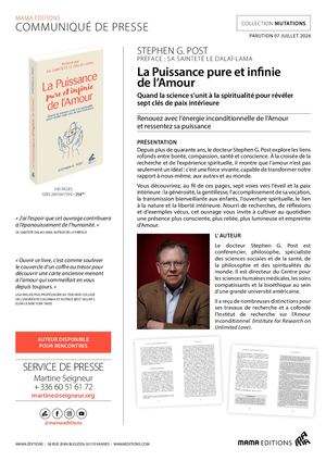 Mama Editions La Puissance Pure Et Infinie De L'amour