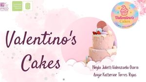 Presentación Marca Personal Valentino´s Cakes
